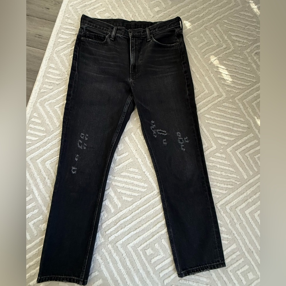 Vince Distressed Dark Wash Jeans